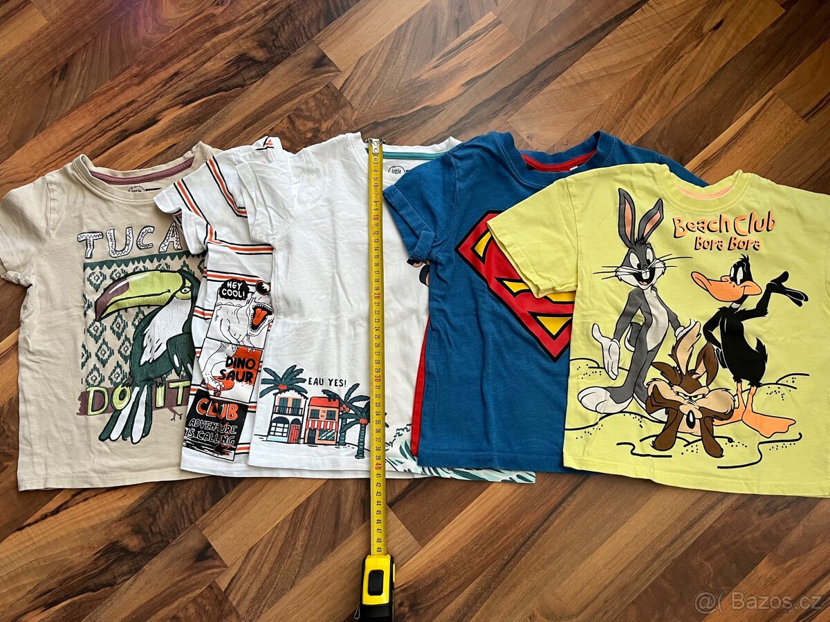 Dětská trička - vel. 110 - 2