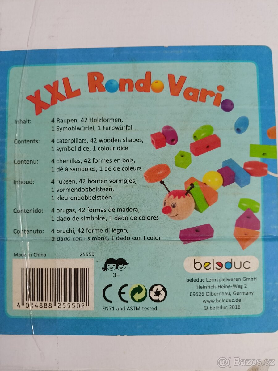 Dětská dřevěná hra - 2