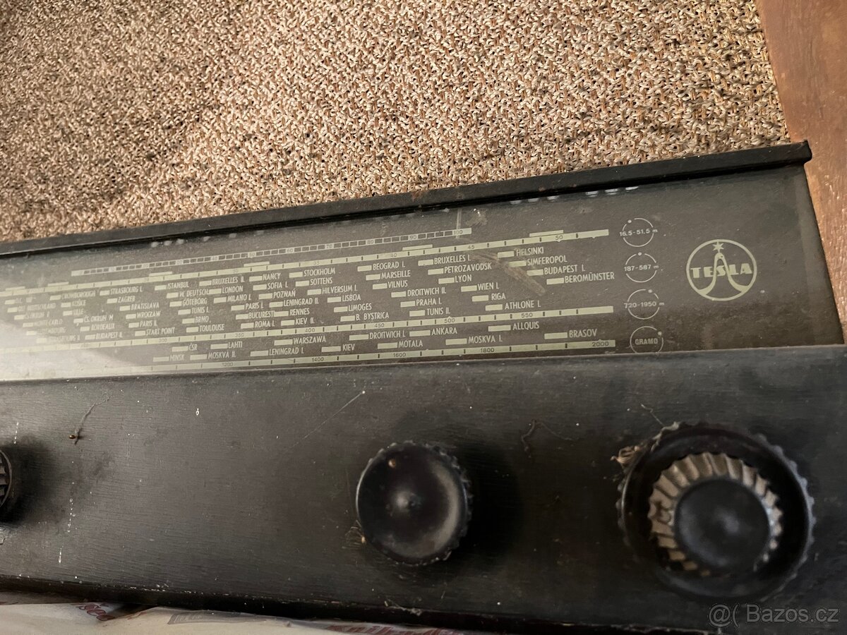 Tesla retro rádio - 2