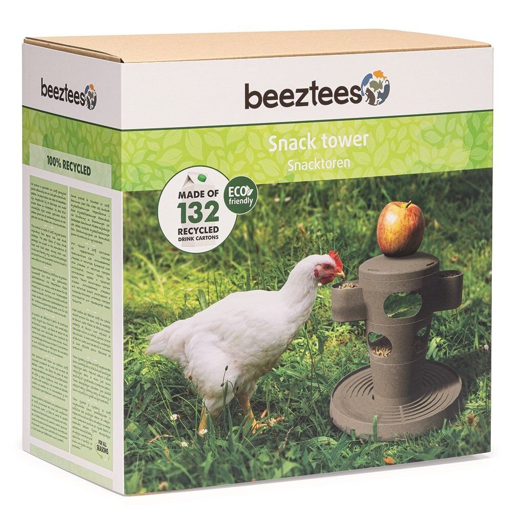 Beeztees krmítko pro drůbež Feed Tower s držáky 32,5 cm - 2
