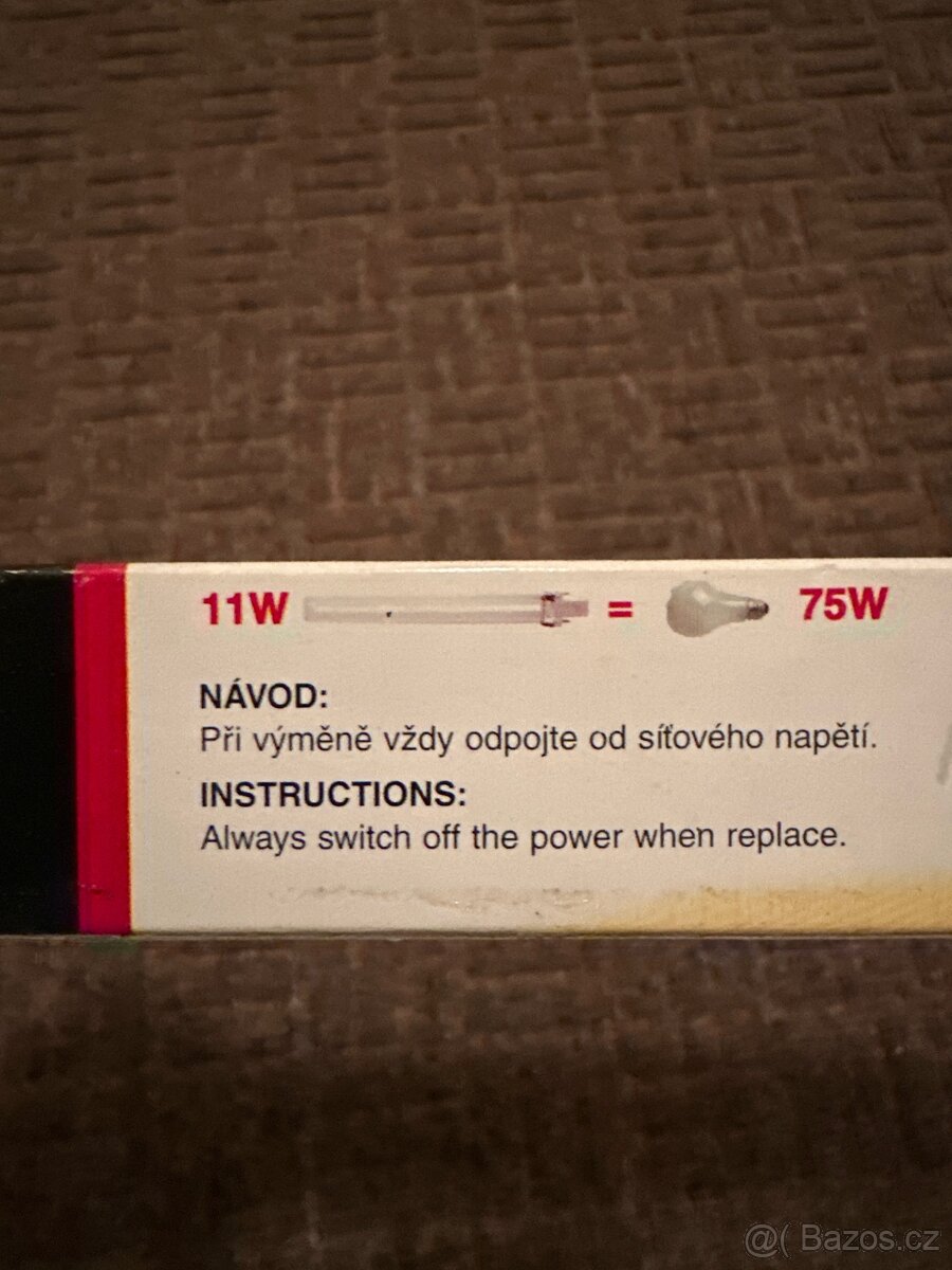 Jednopaticová zářivka nová - 2