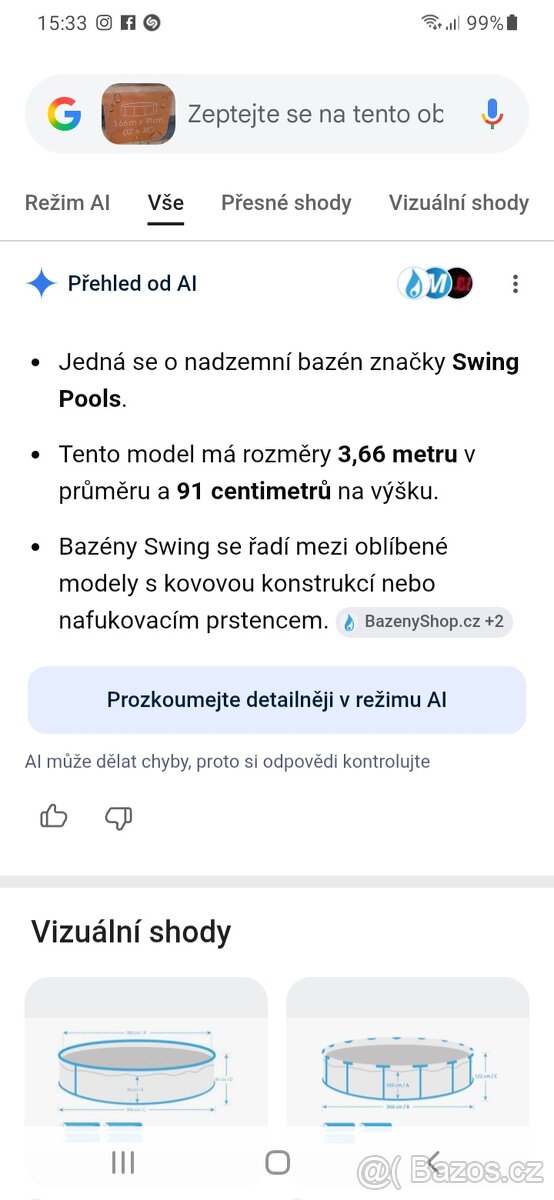 Bazén swing pools - 2