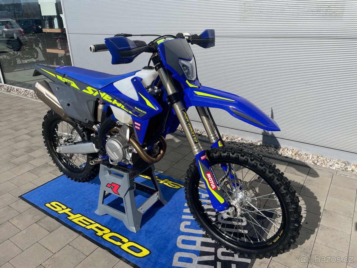 Sherco 450 SEF model 2025 demo najeto pouze 4mth