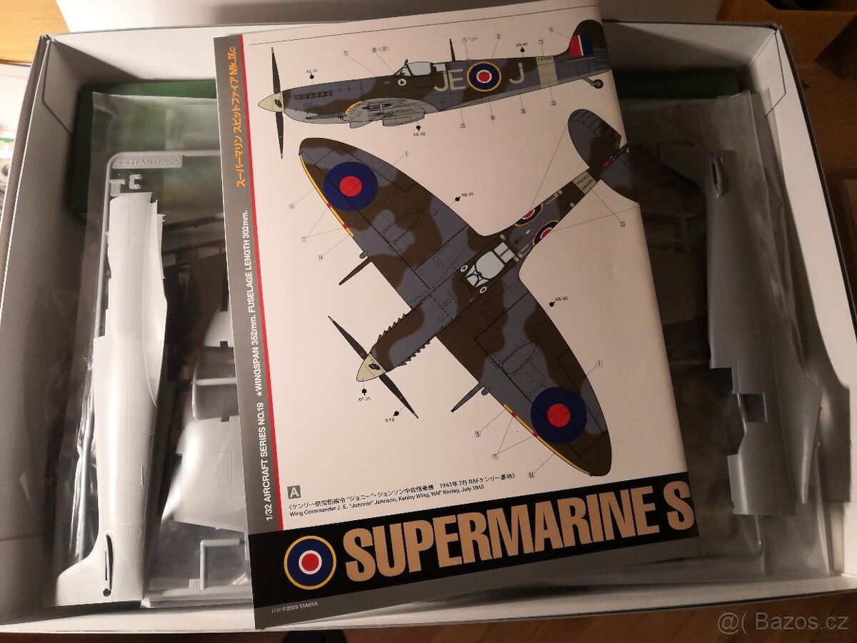 Tamiya spitfire mk ix 1/32 + odlévané doplňky - 2