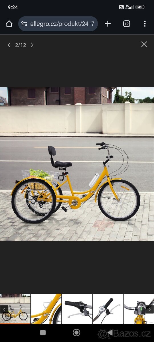 Trikolka pro seniory (nevyužívaná) - 2