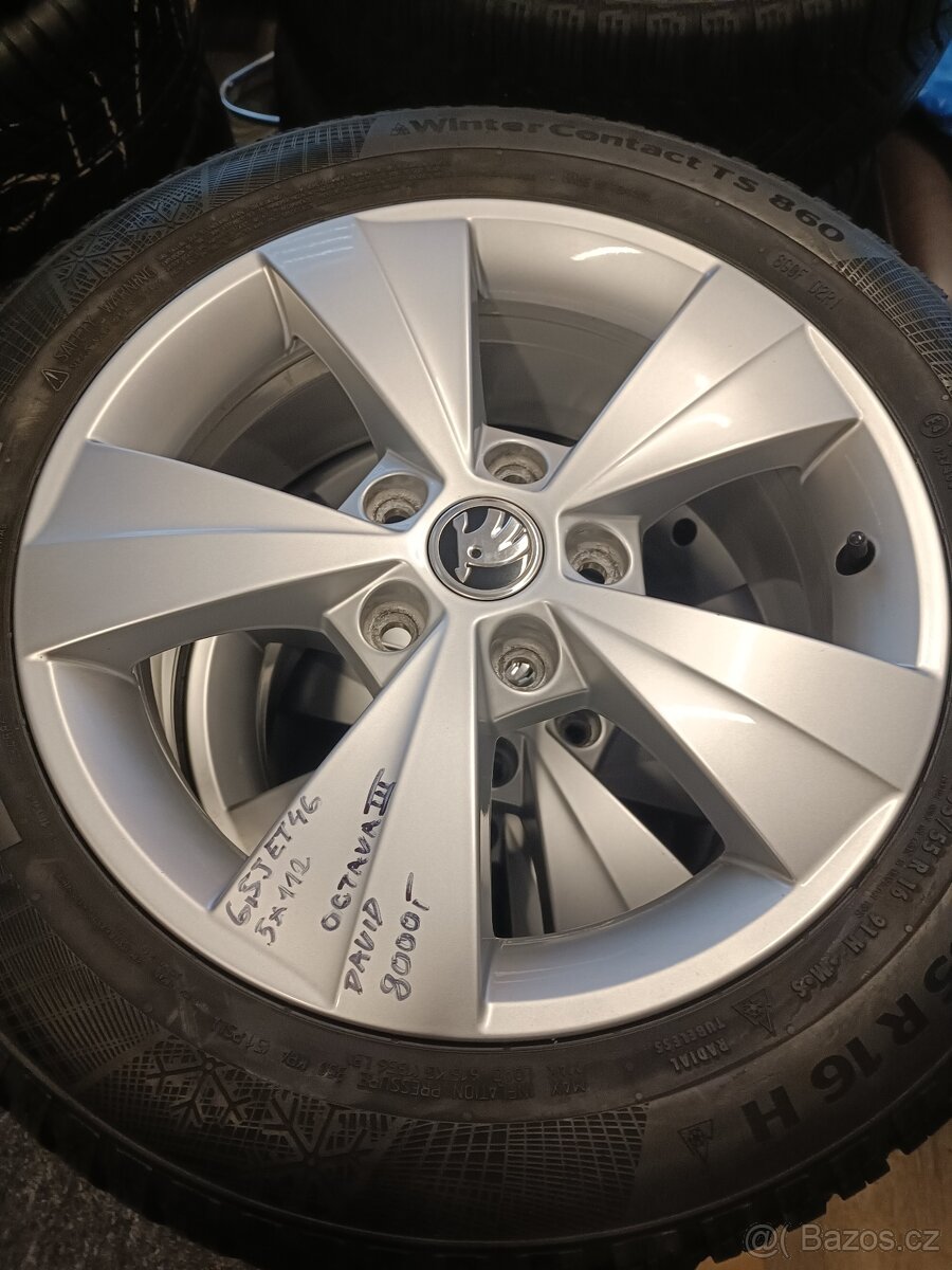 5x112r16 Škoda Octavia 3 sada 2x - 2
