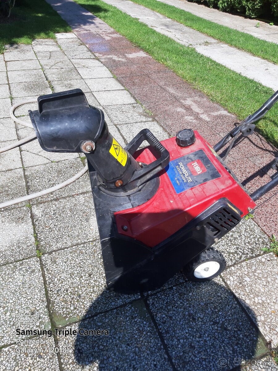 Prodám el.sněžnou domácí frézu Torro - 2