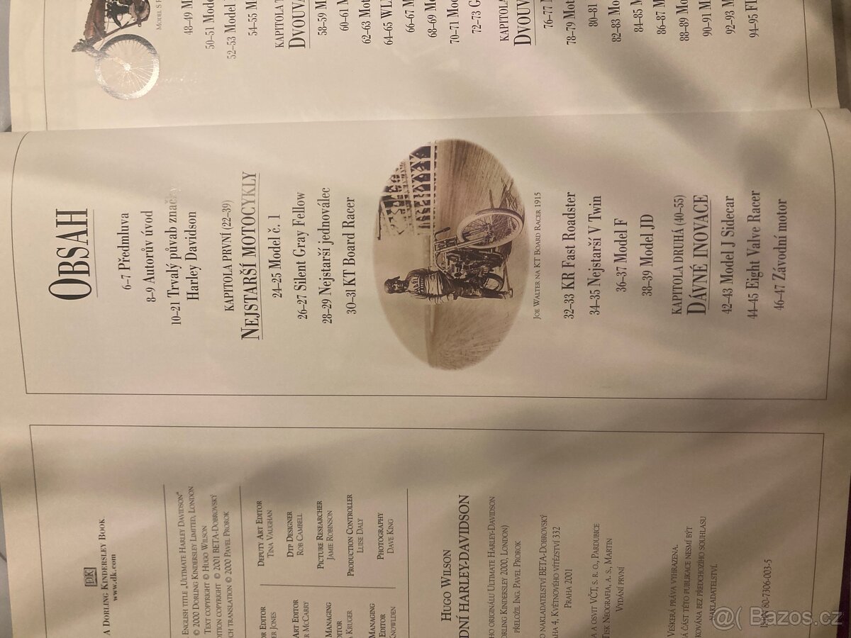 kniha POSLEDNÍ HARLEY-DAVIDSON - 2