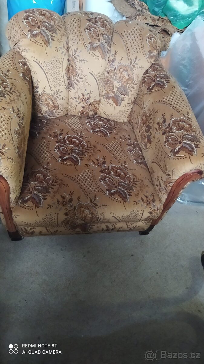 Křesla po celkové opravě - 2