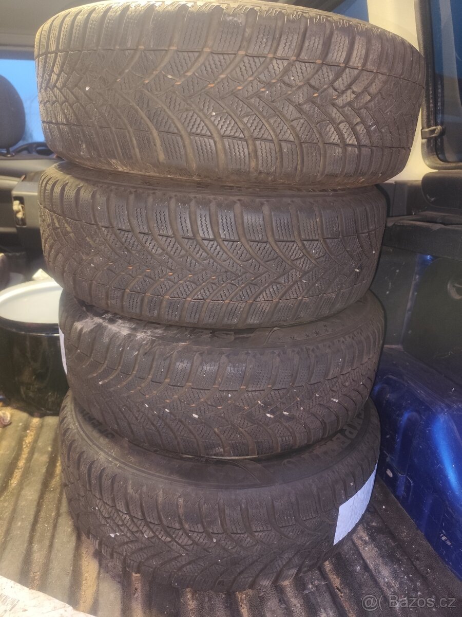 Pneu zimní kola 185/60 r16 5x100 - 2