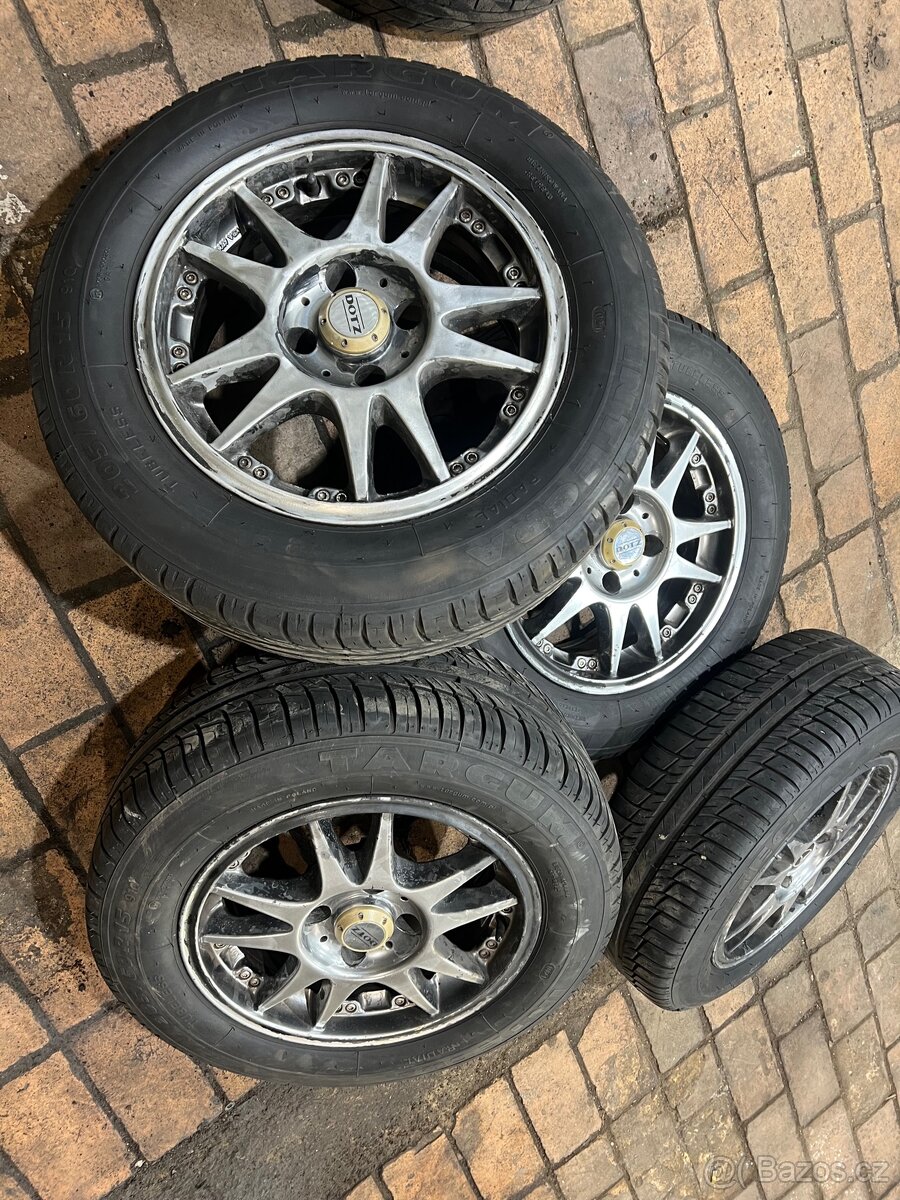 Alu disky s pneu 4x108 r15 - 2