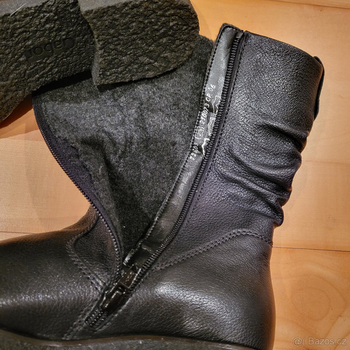 kožené kozačky Gabor vel. 35 - 2