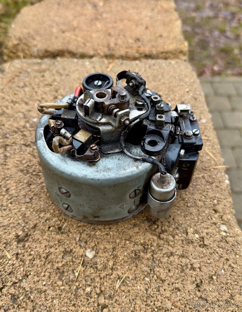 Jawa 250 perak, pulbuben - zapalování - 2