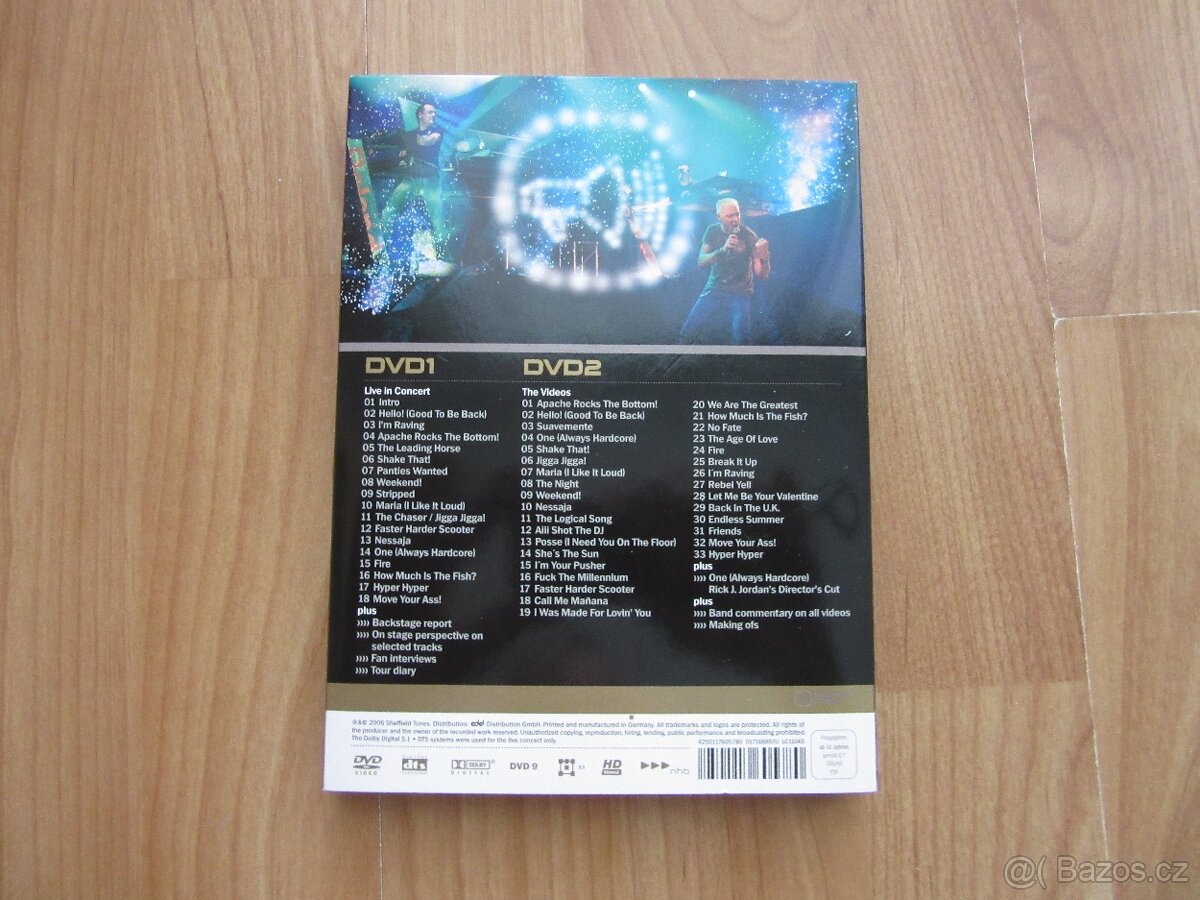 PRODÁM 2X DVD SCOOTER EXCESS ALL AREAS - 2