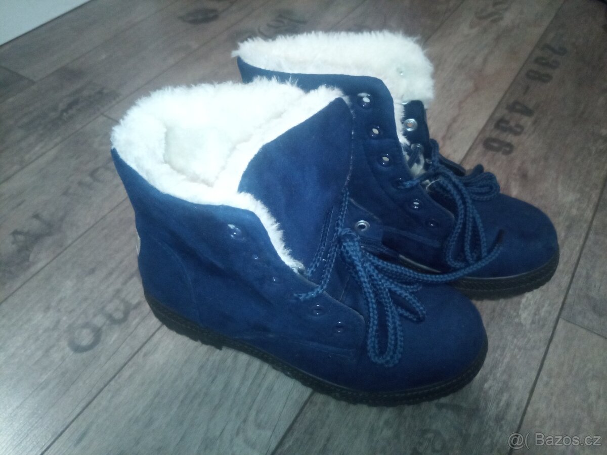 Nové dívčí zimní boty 35 - 2