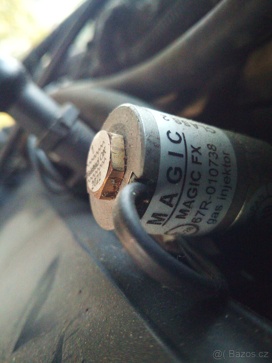 Vstřikovače ventil a reduktor z LPG systému Magic - 2
