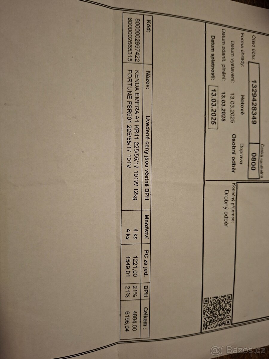 Zimní i letní pneumatiky prodám - 2