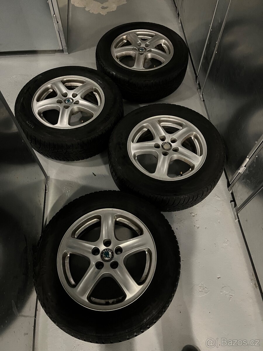 4x alu Škoda Octavia 5x100 r15 - 2