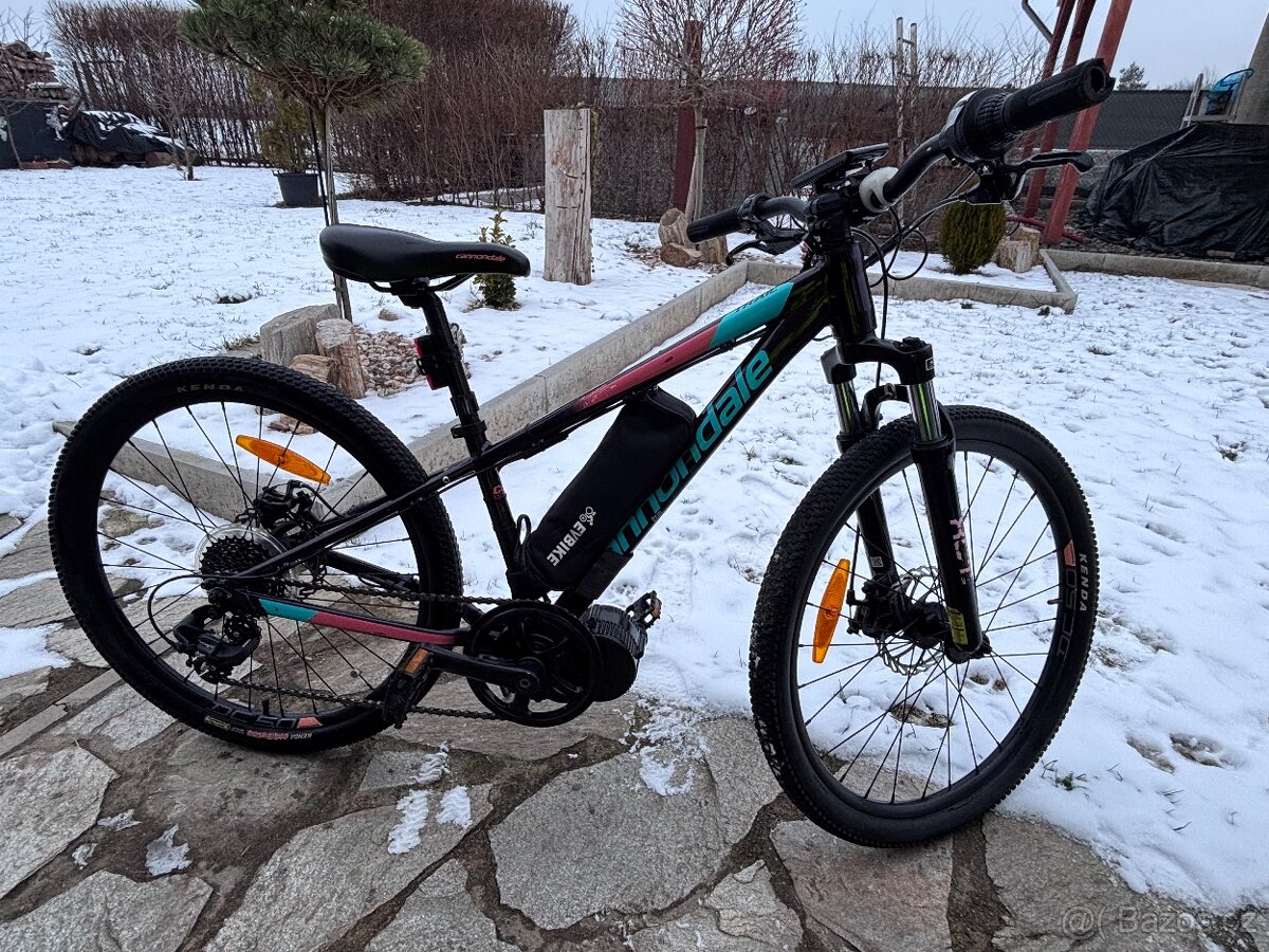 Dětské elektrokolo cannondale vel.24 - 2