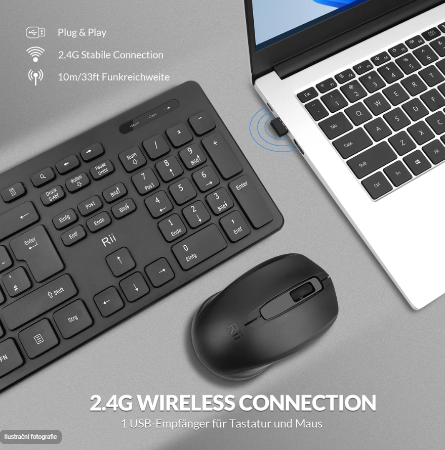 Bezdratova klevesnice s mysi - 2