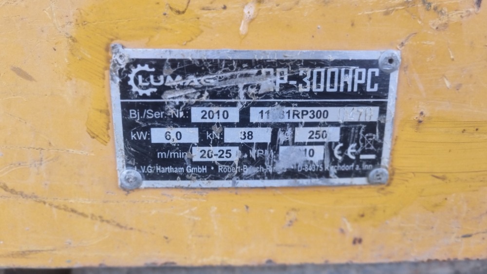 Vibrační deska Lumag RP300HPC - 2