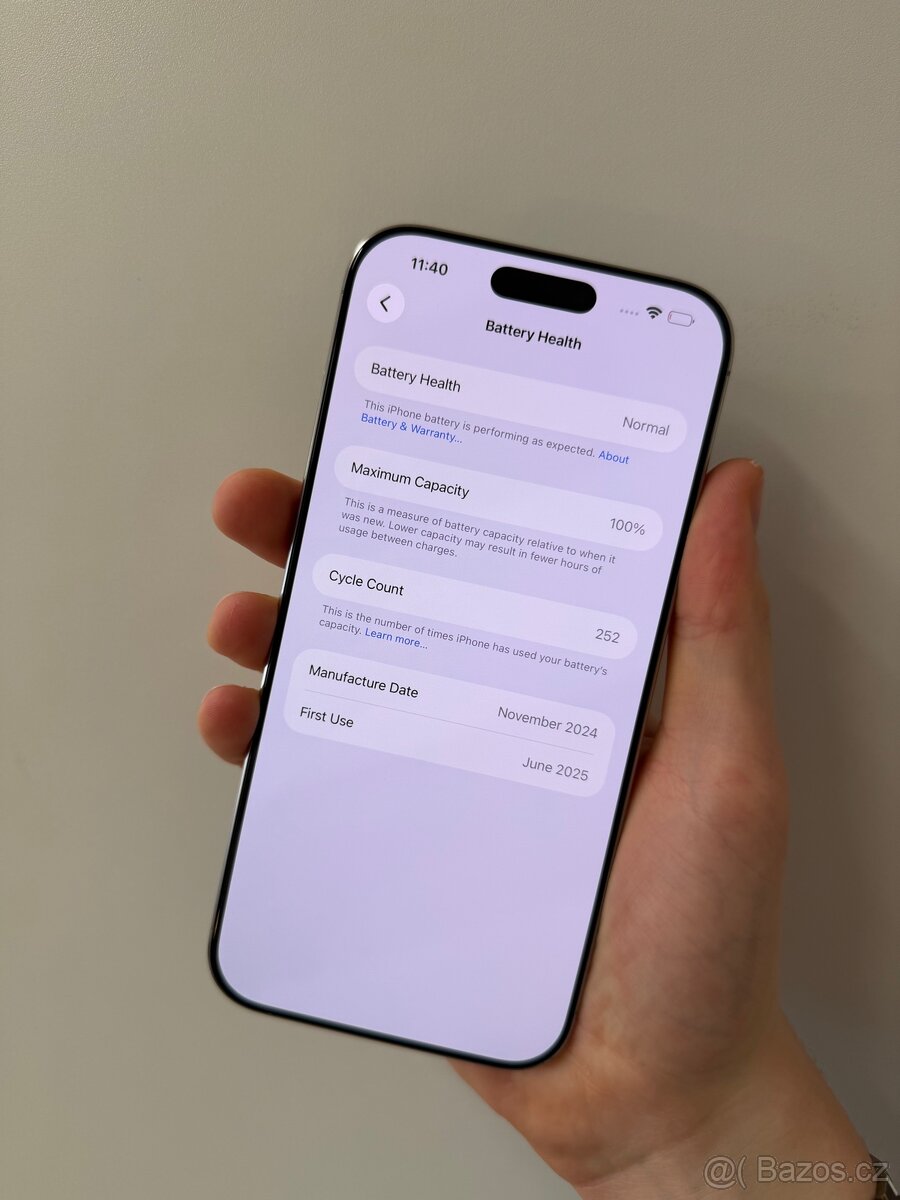 iPhone 16 Pro Max 256 GB, baterie 100% - 2