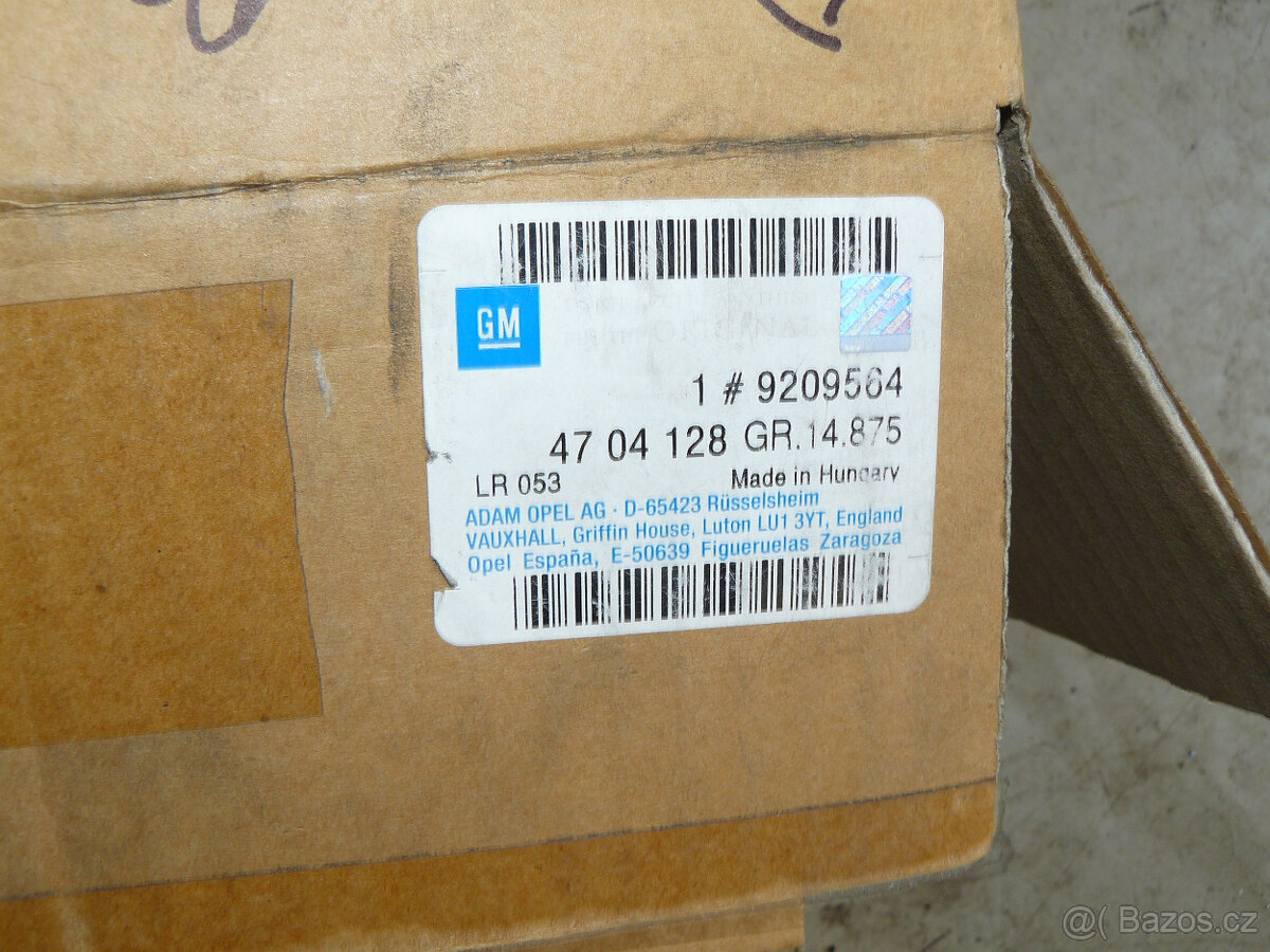 Opel Agila PRAVY PAS bezpečnostní NOVY DIL - 2