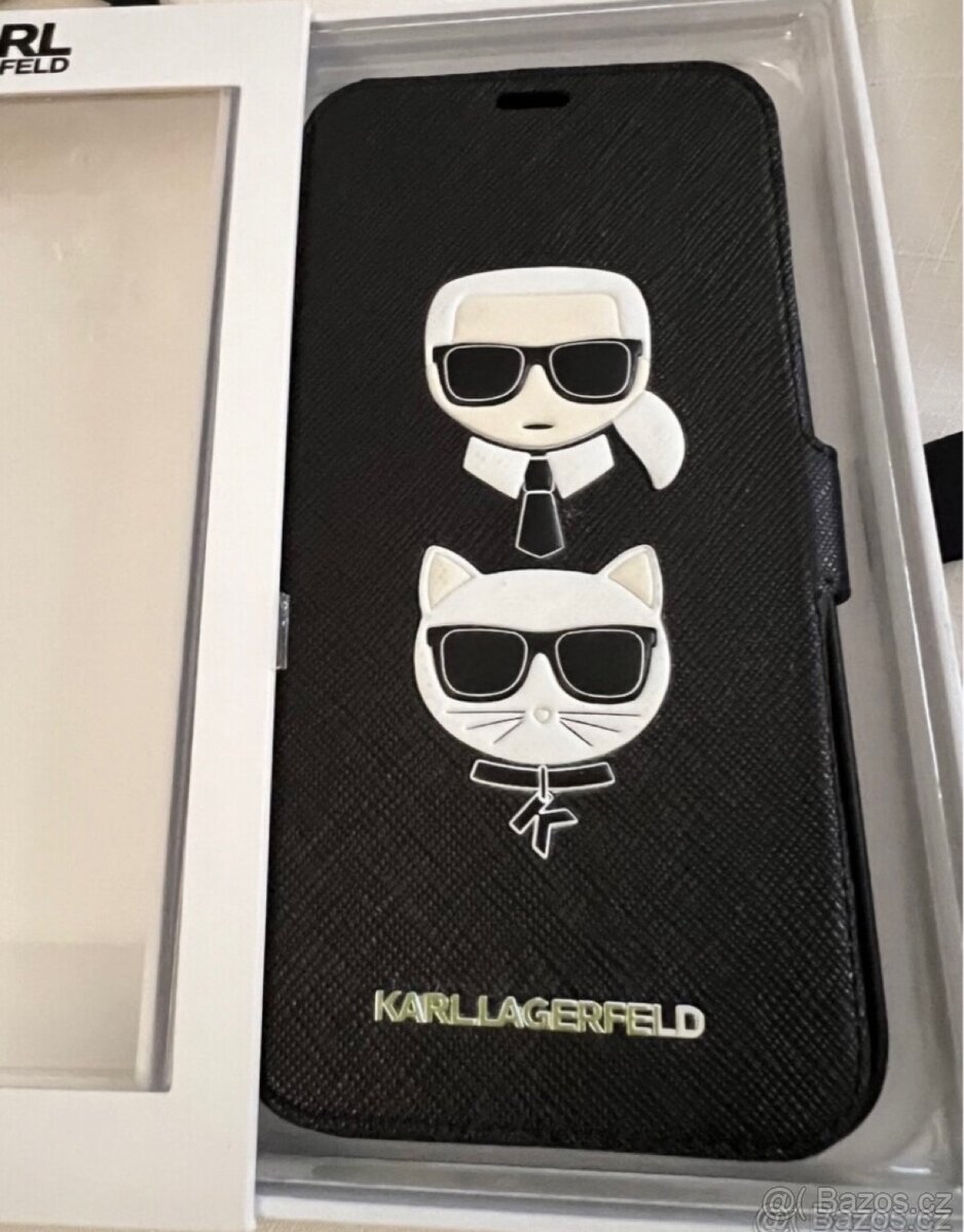 Kryt a obal iPhone 12 pro Max (Karl Lagerfeld) - 2