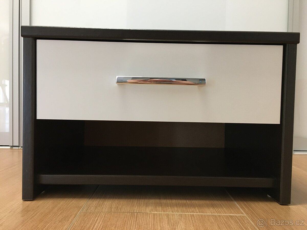 Noční stolek - dekor Wenge (2 ks) - 2