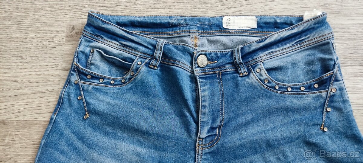 Třičtvr´táky vel 36 cherokee,kalhoty vel M - 2
