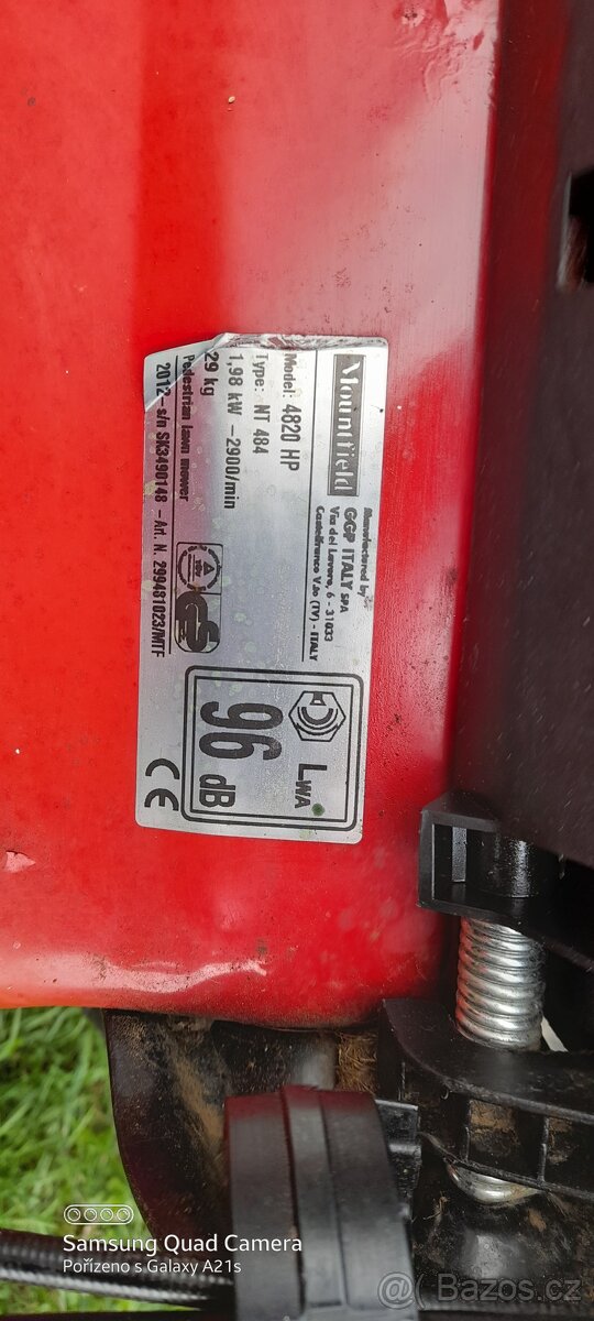 Sekačka Mountfield - 2