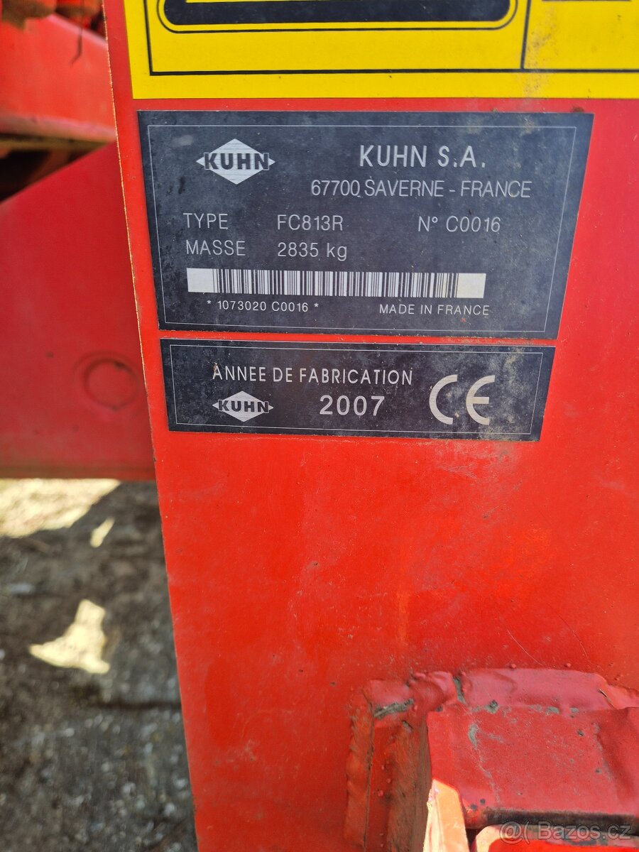 Žací kombinace Kuhn FC 813R,FC 313 RF - 2