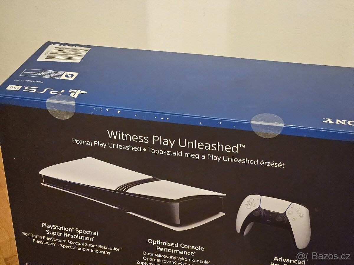 Prodám Nový / Nerozbalený Playstation 5 Pro 24 měsíců záruka - 2