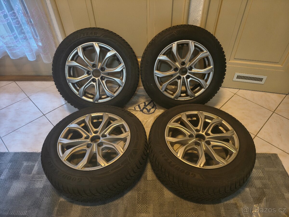 4x AL kola zimní original Audi 205/60 R16 - 2