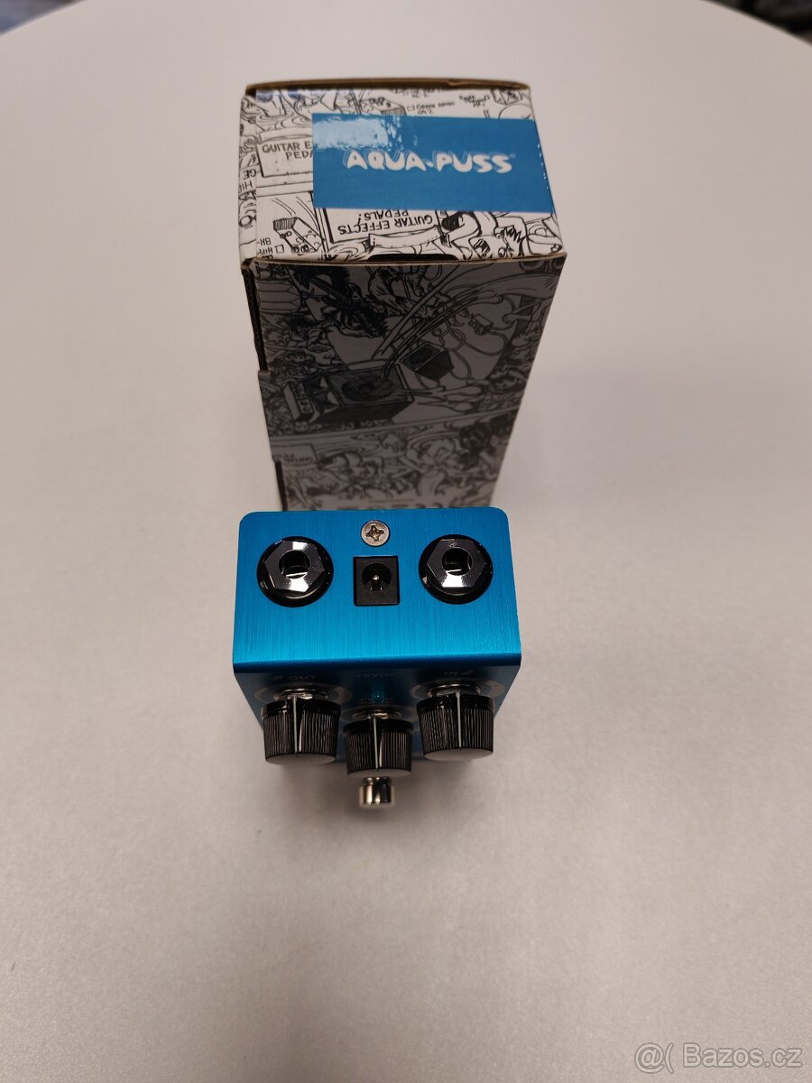 PRODÁM kytarový pedálový efekt DUNLOP Way Huge Smalls Aqua-P - 2