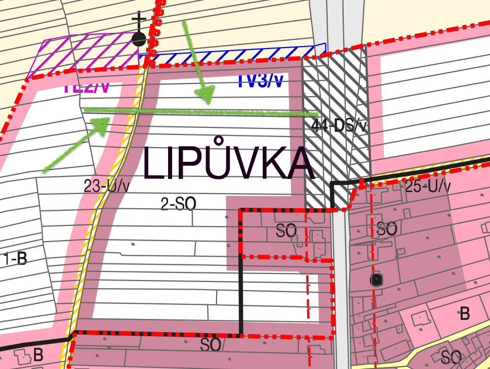 Prodám zastavitelný pozemek 1 067m2, Lipůvka (Brno 10km) - 2