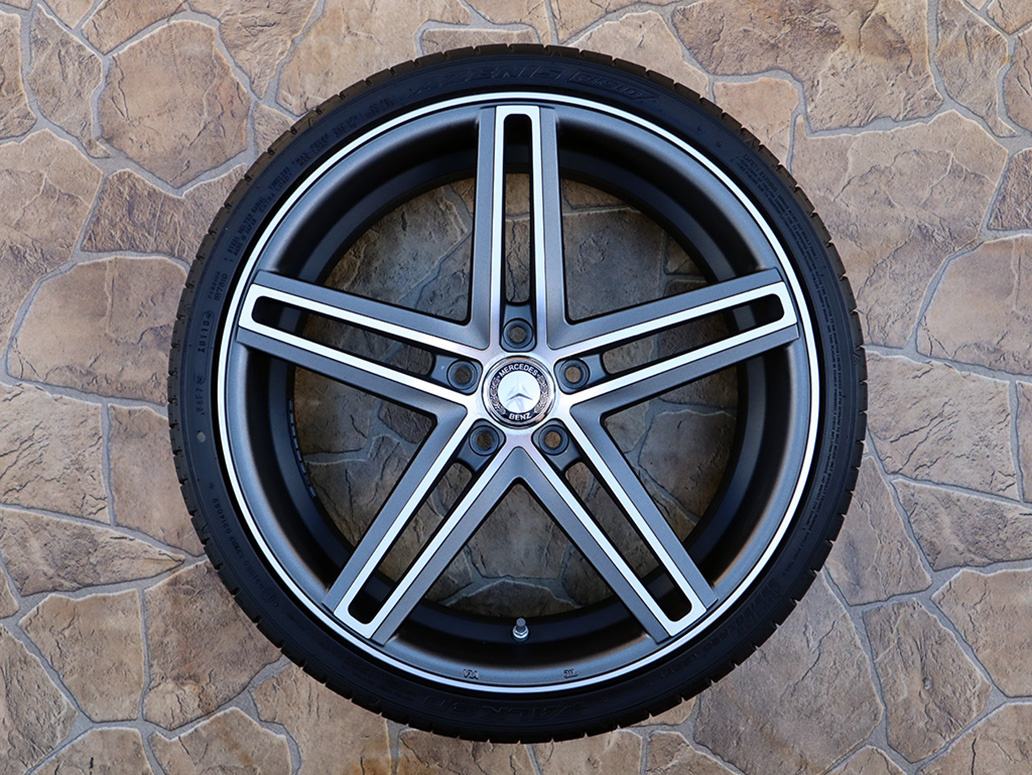 20" Alu kola 5x112 MERCEDES C-CLASS W205 LETNÍ+TPMS - 2