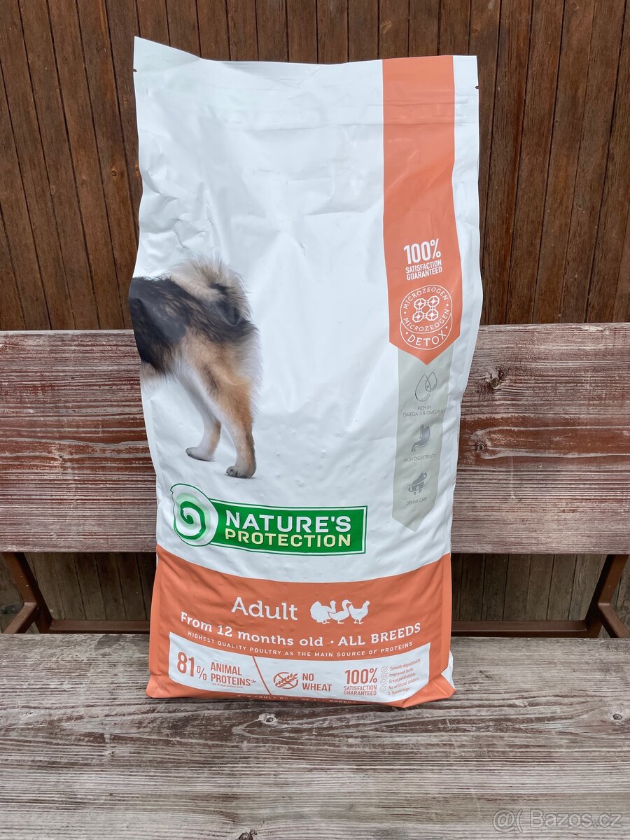 Granule pro psy - Nature's Protection Adult 12 kg - 2