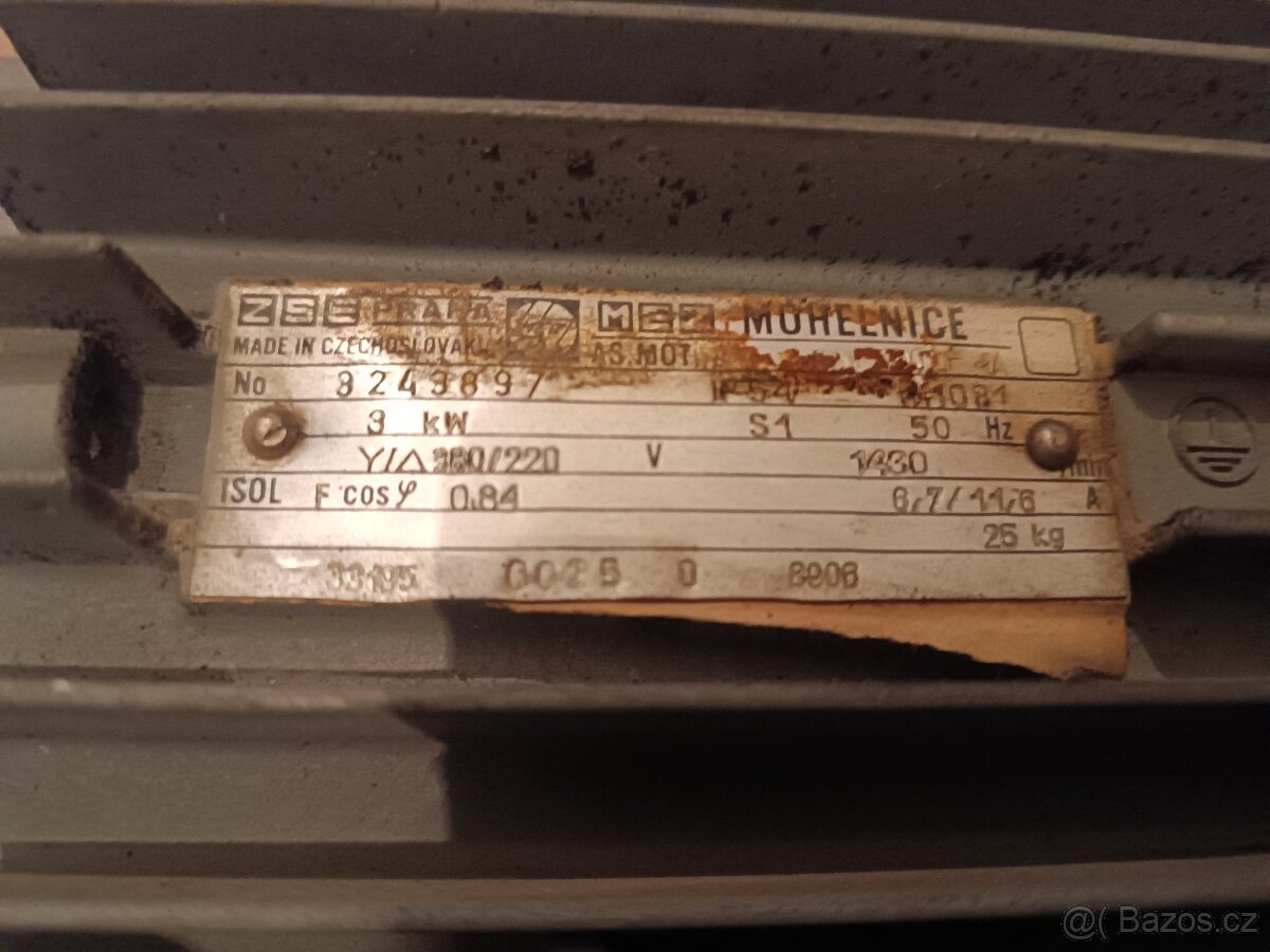 Motor 3 kW 1400 ot - 2