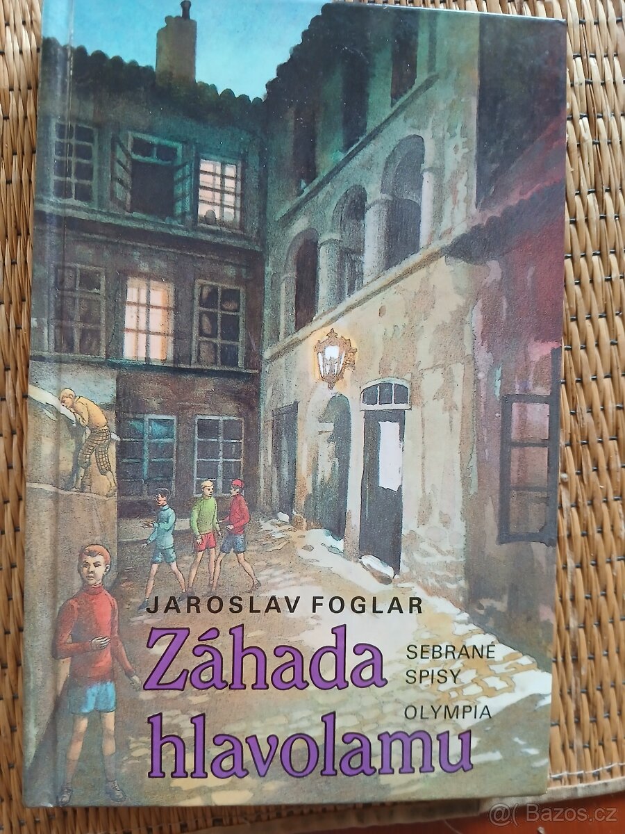 Záhada Hlavolamu, Jaroslav Foglar, podpis autora - 2