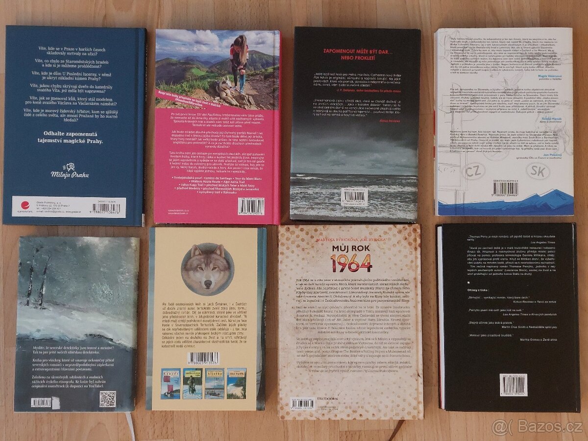 8 knih - JEDNA CENA - sk. č. 1 - 2
