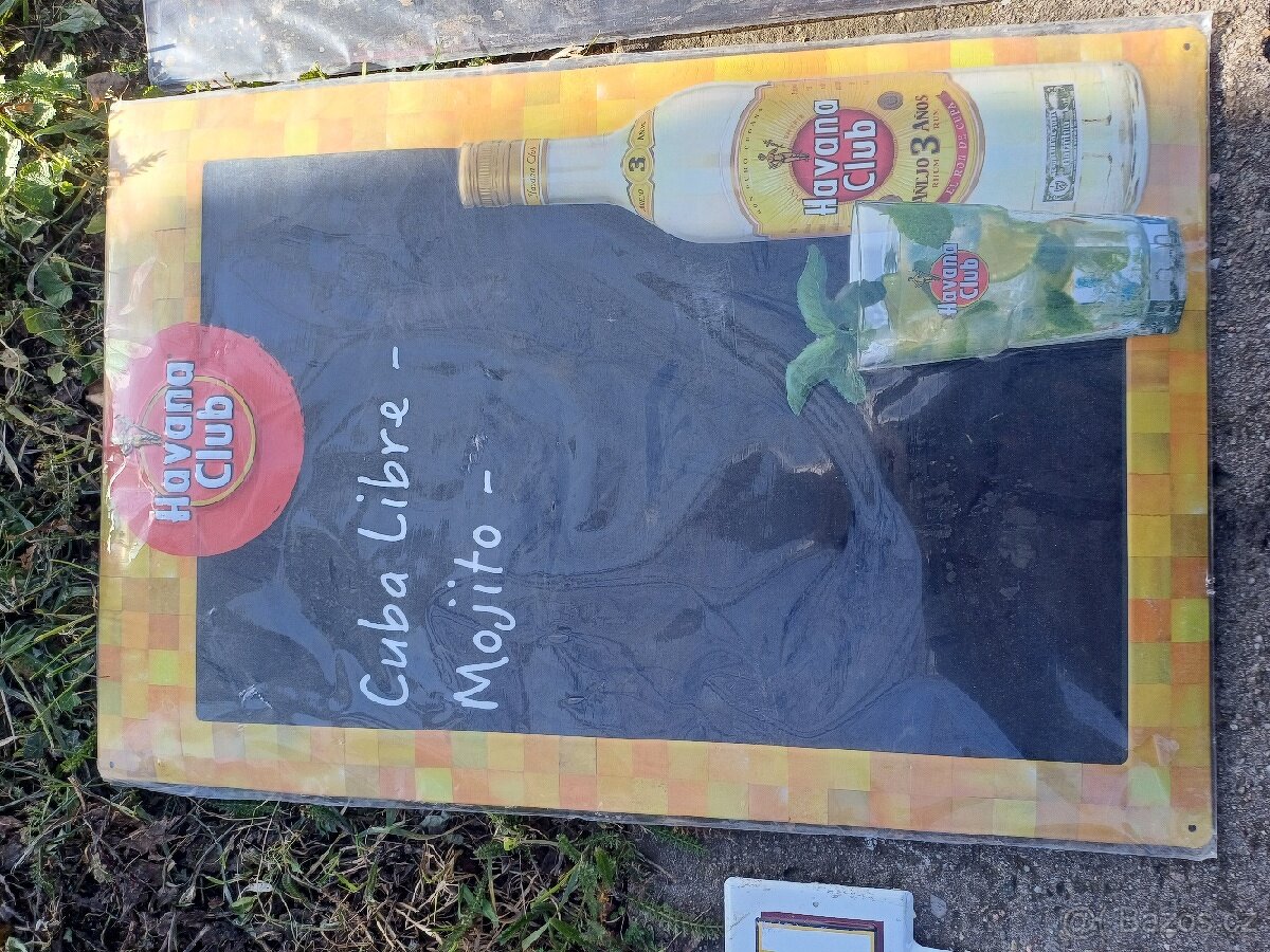 PRODÁM ORIGINÁLNÍ PLECHOVÉ BAROVÉ CEDULE. - 2