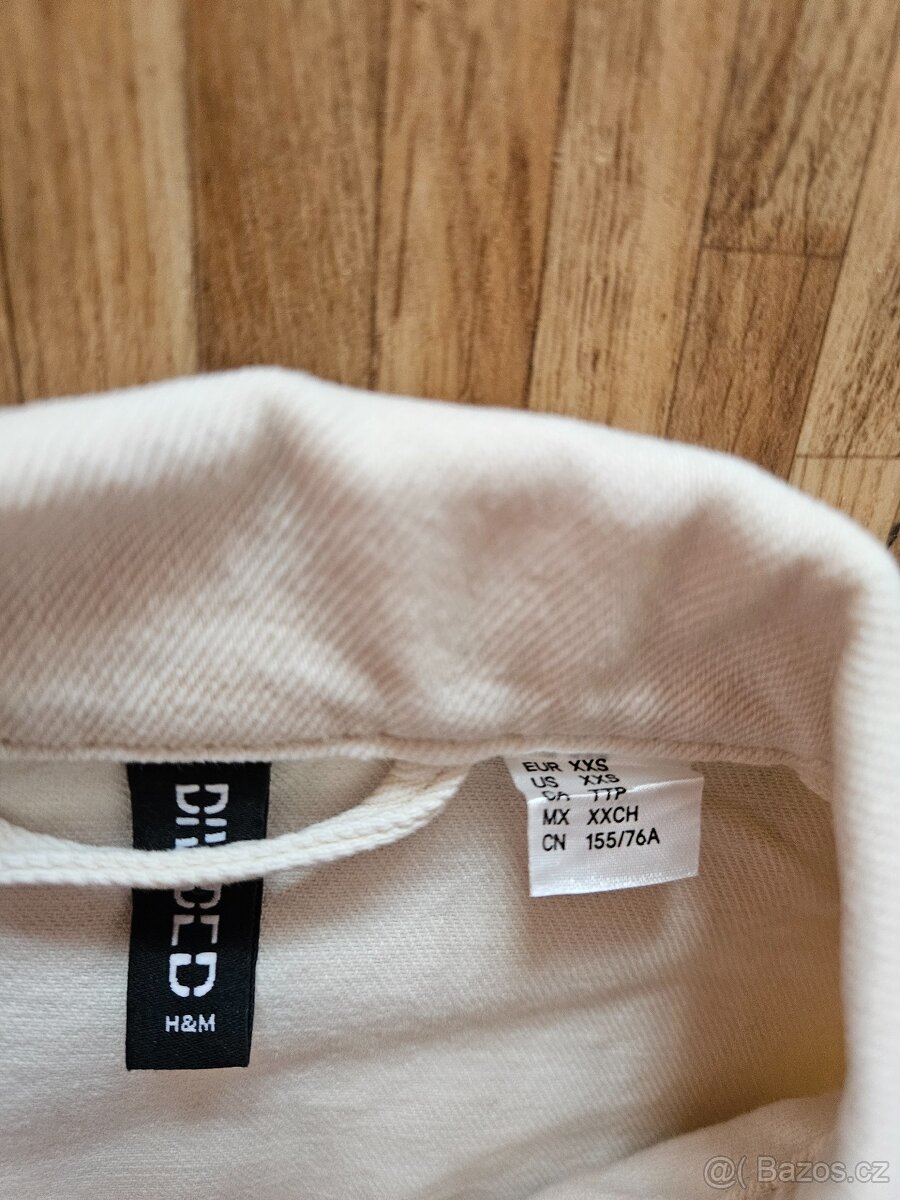 Džínová bunda zn. H&M vel. XXS - 2