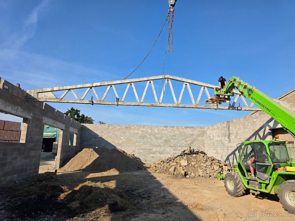 Betonové vazníky 18 m - 2