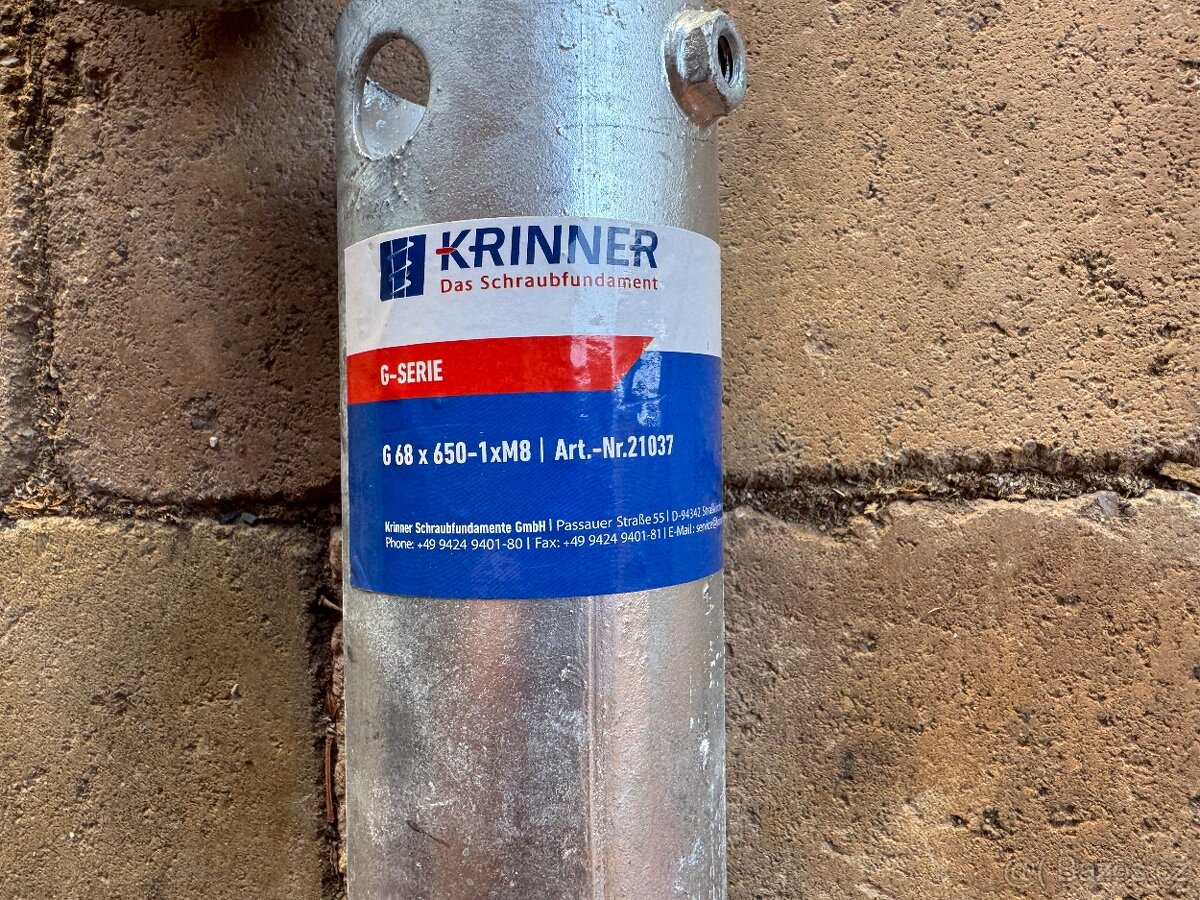 Zemní vruty Krinner G-Serie - 2