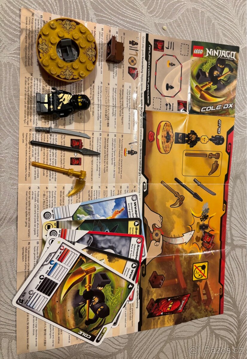 Lego Ninjago sety Zane DX a Cole DX - 2