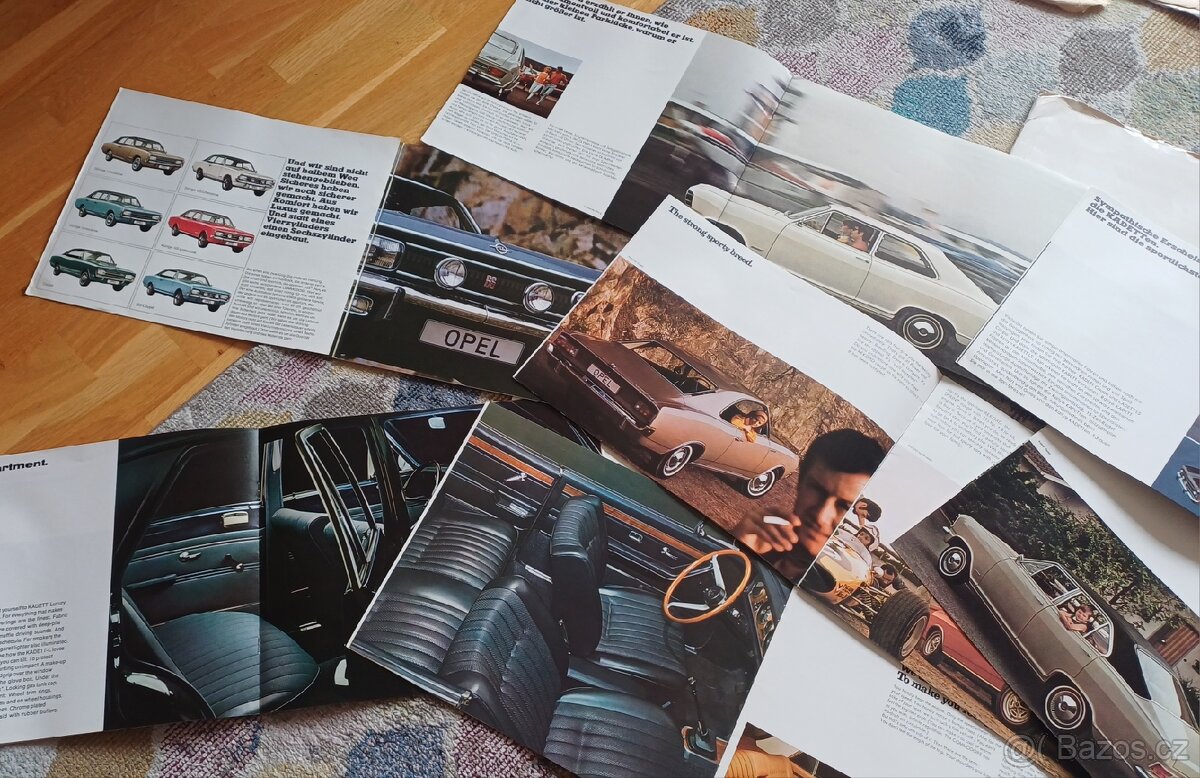 57 let staré prospekty Opel - 2