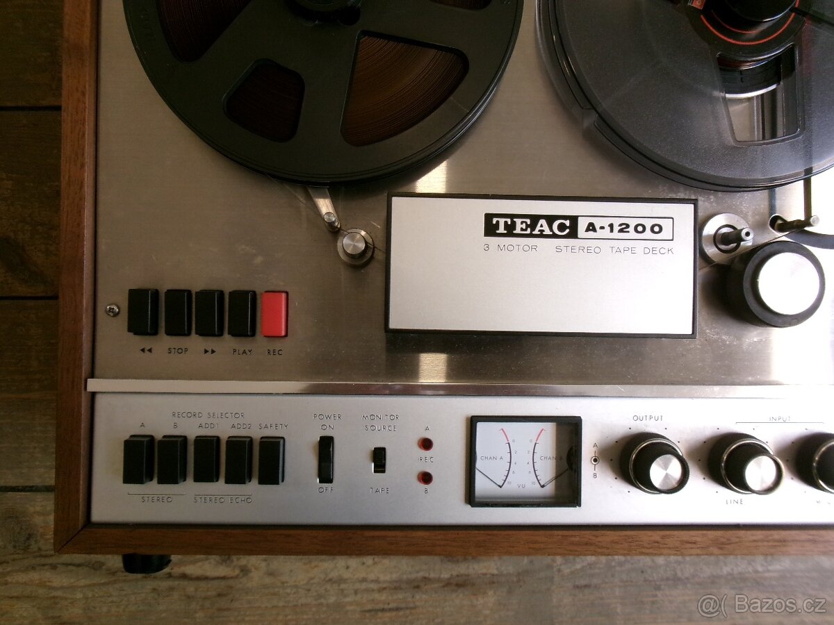 CÍVKOVÝ MAGNETOFON TEAC - A 1200 - 2