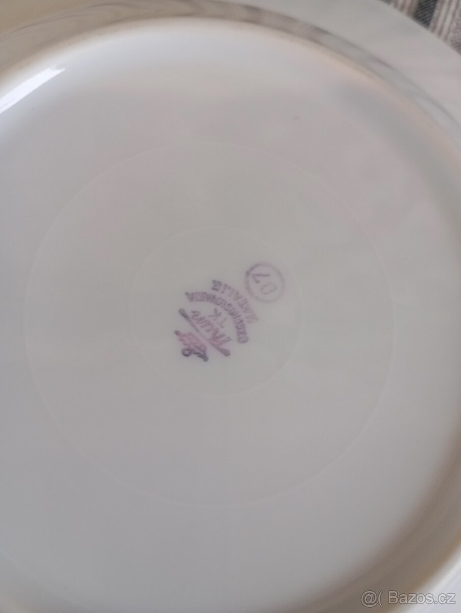 Retro hluboký talíř - 2