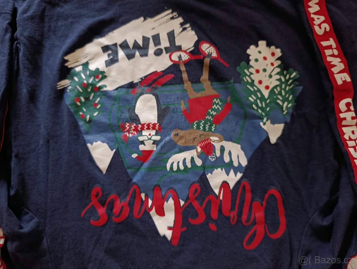 Vánoční triko Pepco vel. 116 - 2